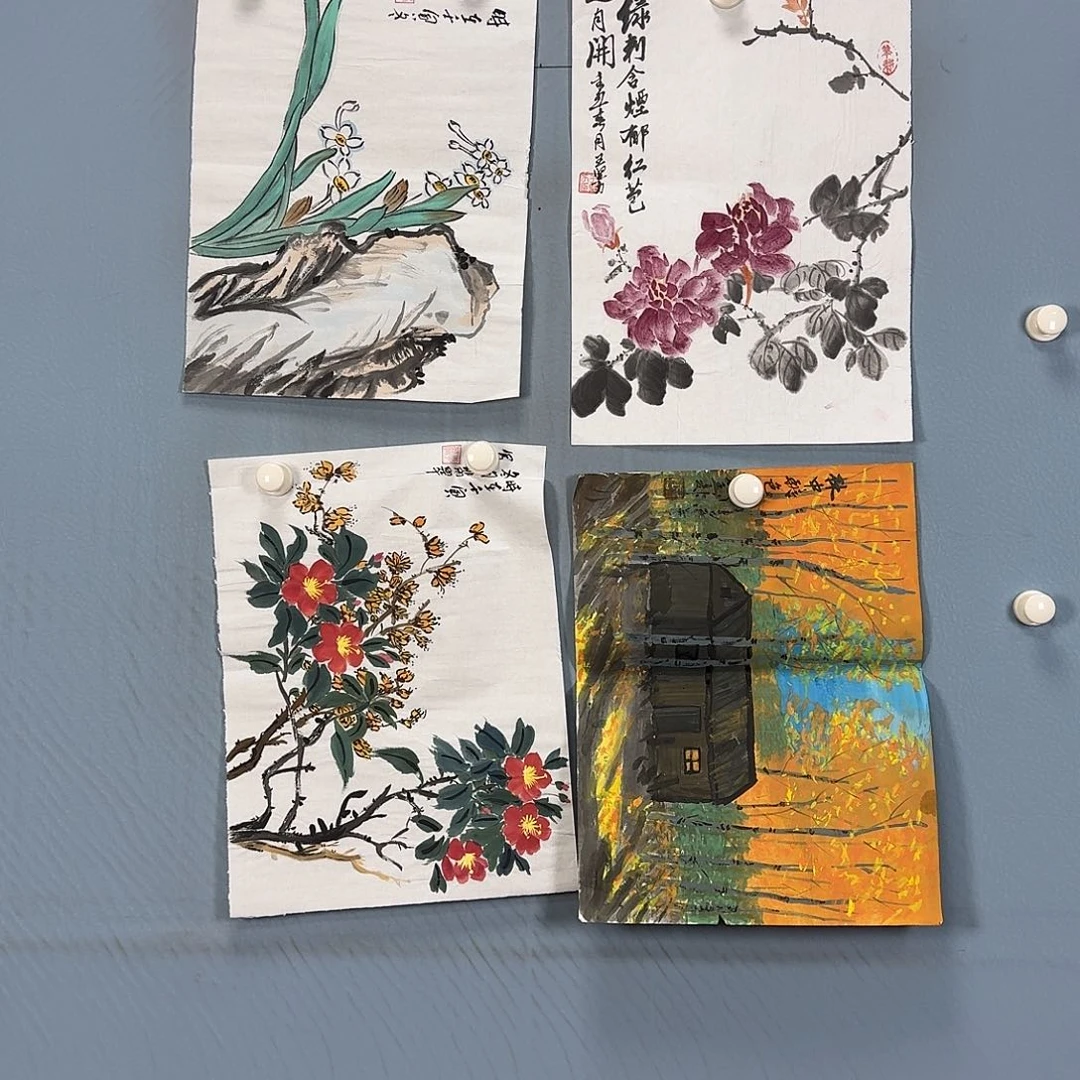 国画613 牡丹一如您的脸颊美丽