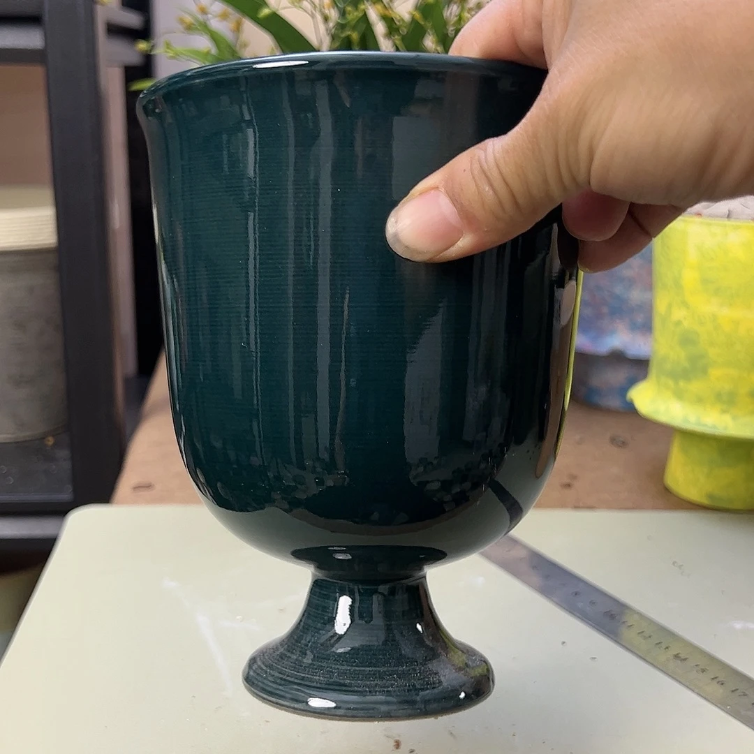 037景德镇陶瓷内扣12高17.5