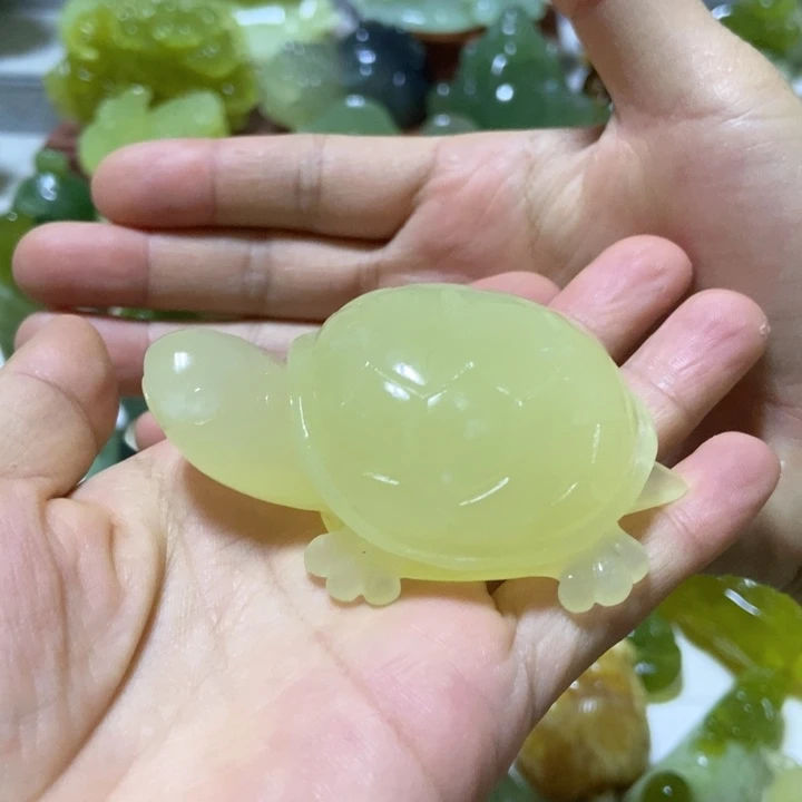 【闪购商品】未镶嵌蛇纹石玉把件