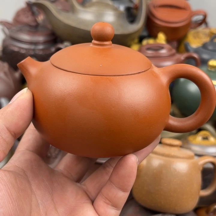 茶壶紫砂紫砂盖子磕碰