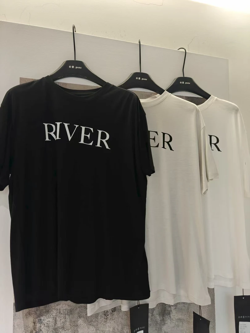 【木朴素T恤25】时尚设计感休闲经典短袖T恤1903