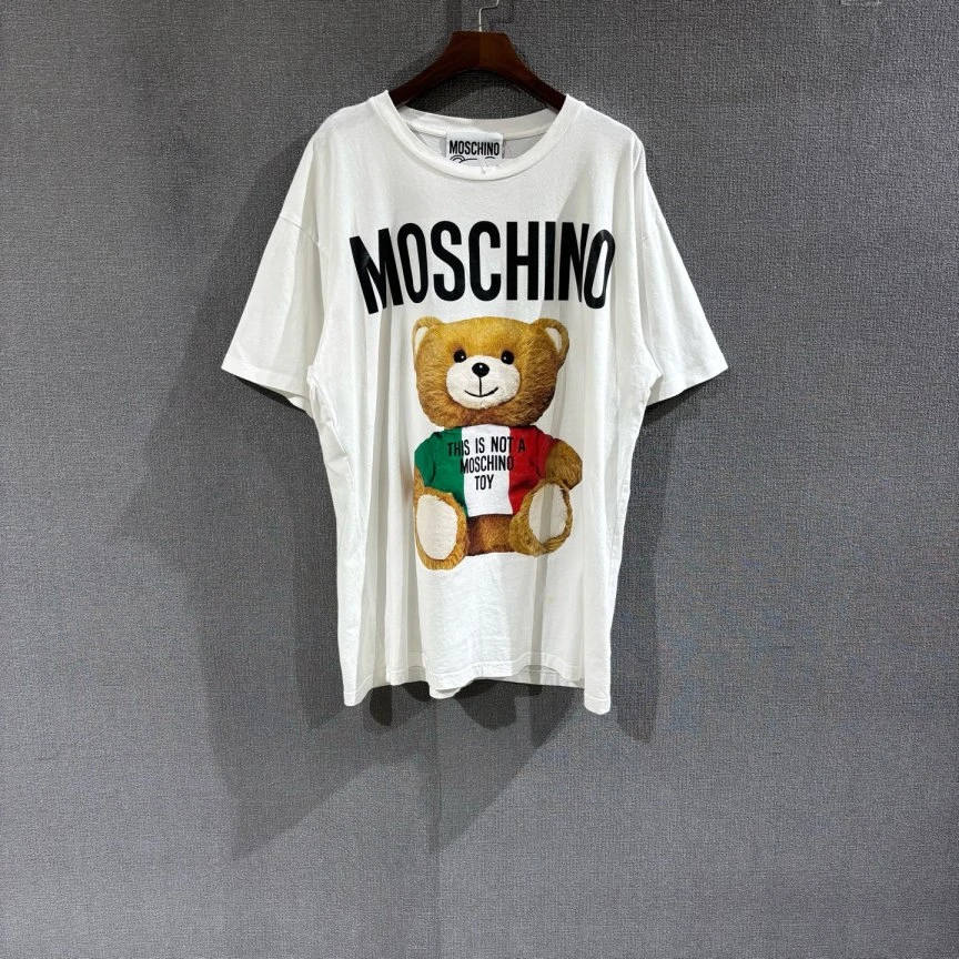 95新 maje Moschino(pm)意大利小熊短袖T恤 S码/6646