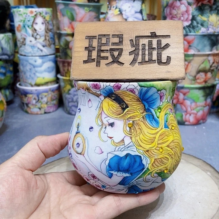 景德镇艺术手绘作品