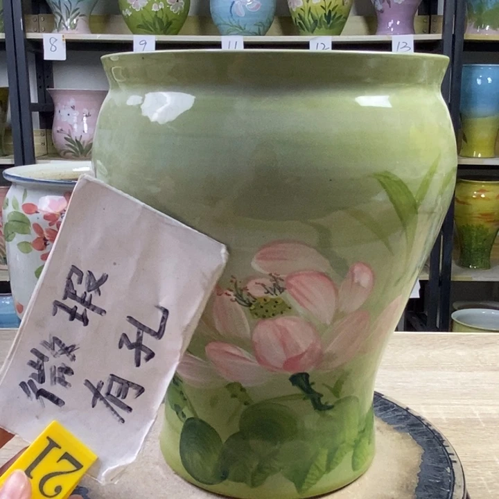 景德镇高温陶瓷花盆