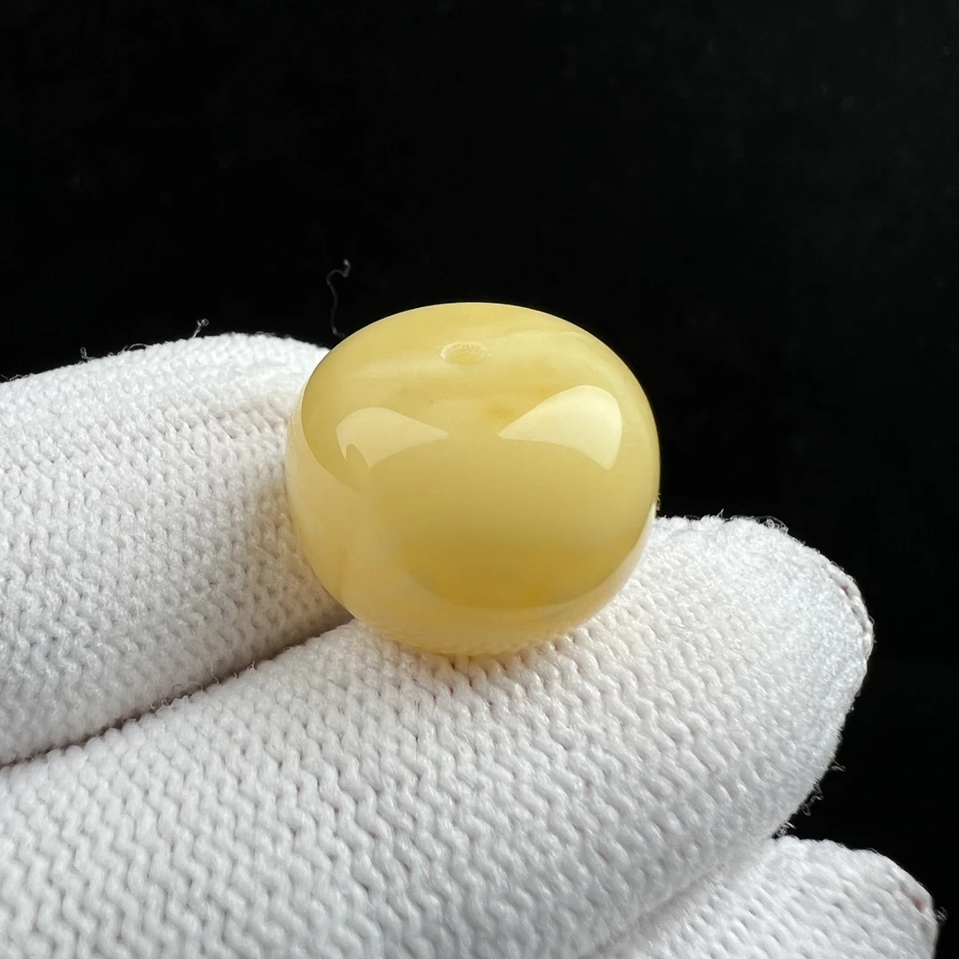 R3856 天然原矿蜜蜡 扣子16.4*12 mm 支持鉴定 假一罚四