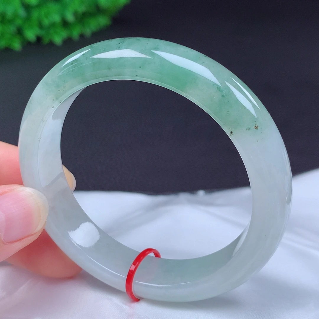 翡翠未镶嵌手镯56圈431559