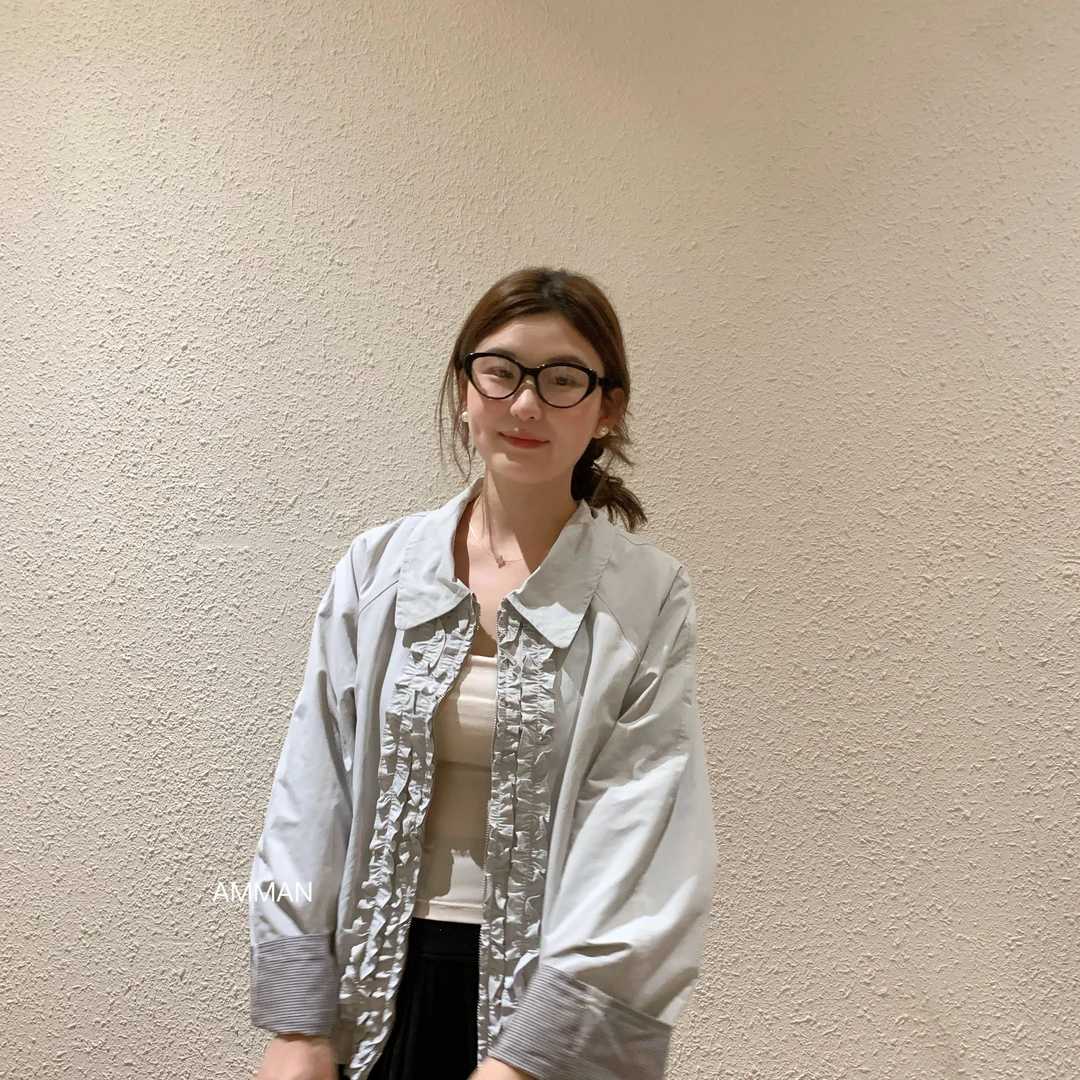 花边外套｜韩系休闲翻领小外套