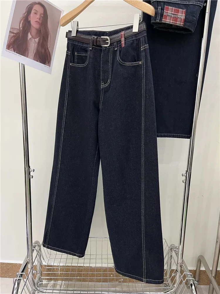 新品百搭显瘦阔腿裤1662