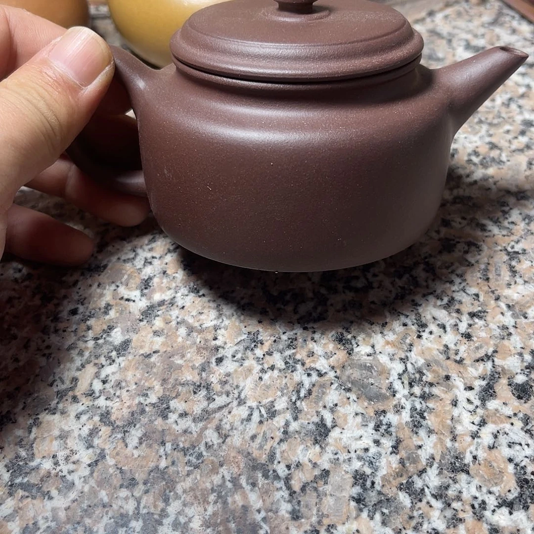 茶壶紫砂微瑕张金富紫泥剑流德钟