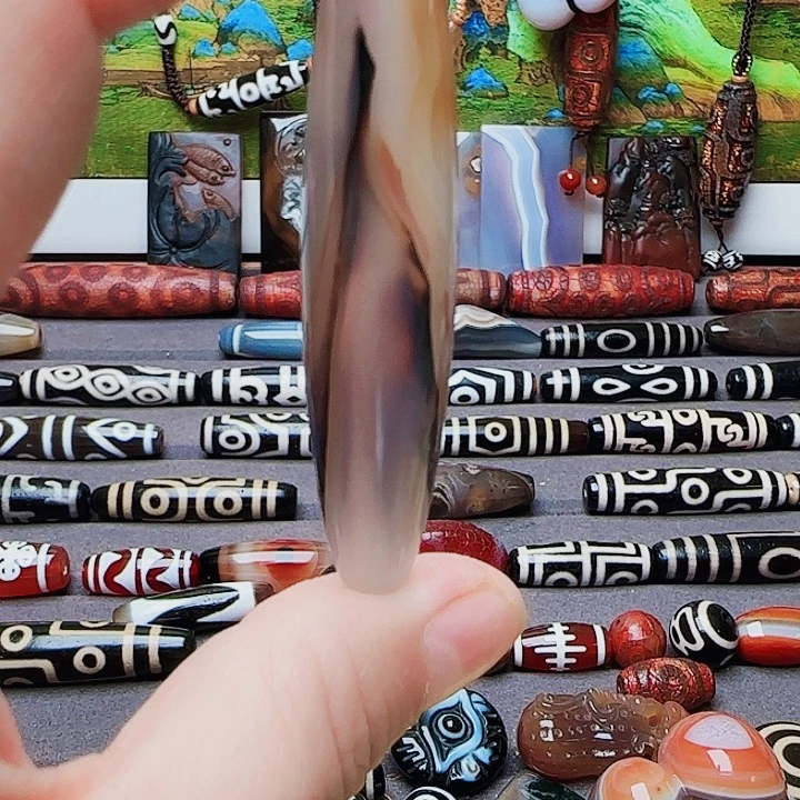 玛瑙/玉髓合金珠宝半成品