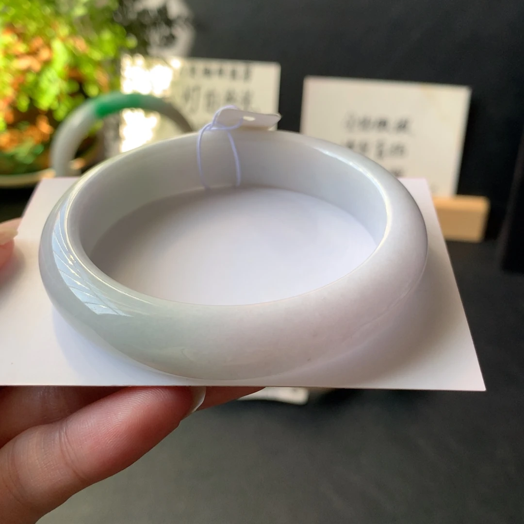 翡翠足金镶嵌手镯3号59.6-13.4-8.6强推