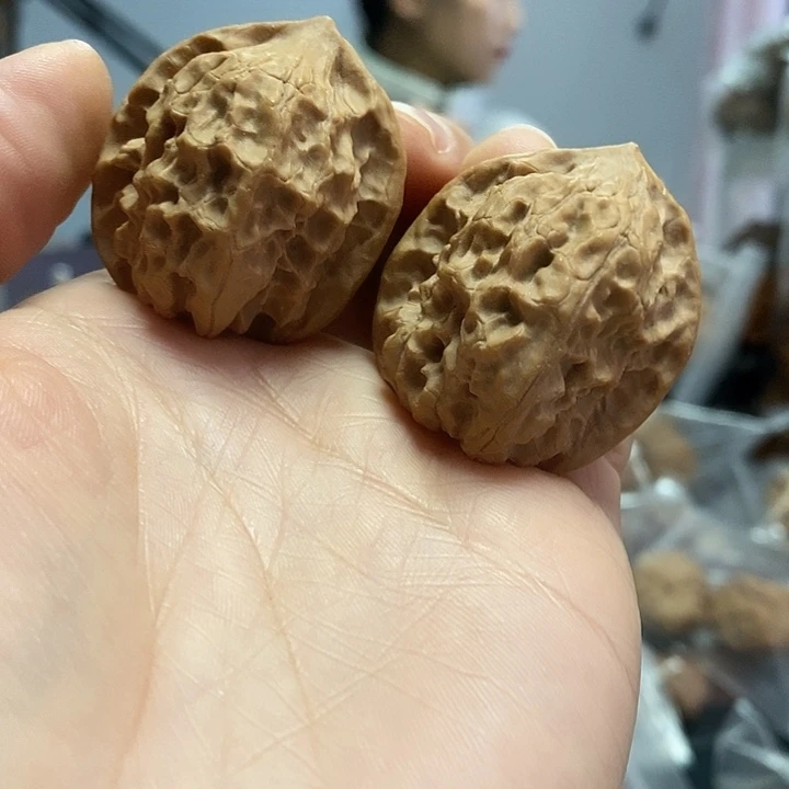 文玩核桃把件34白蛇谷小众迷你
