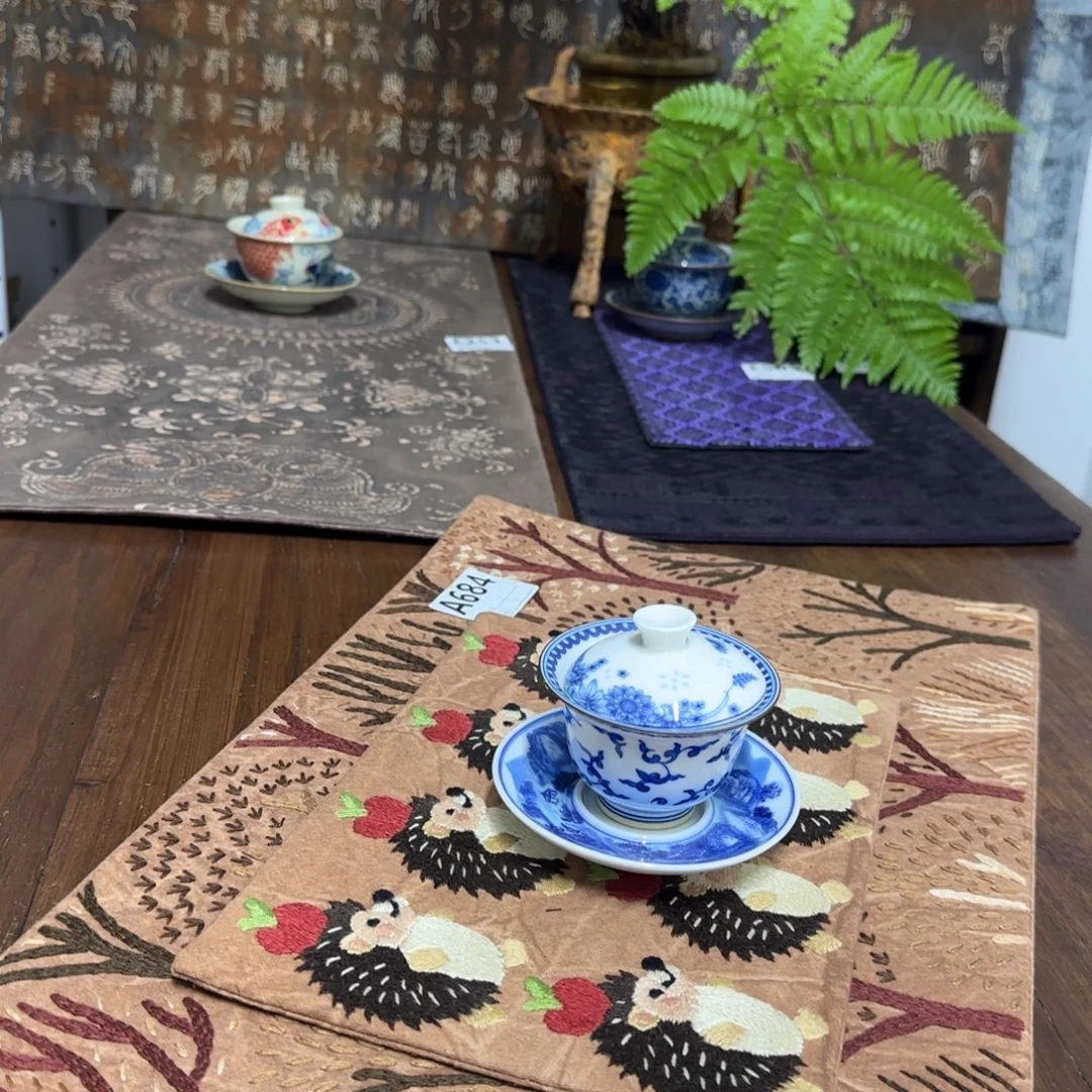 织绣3 都是一张价格三十六纺茶垫