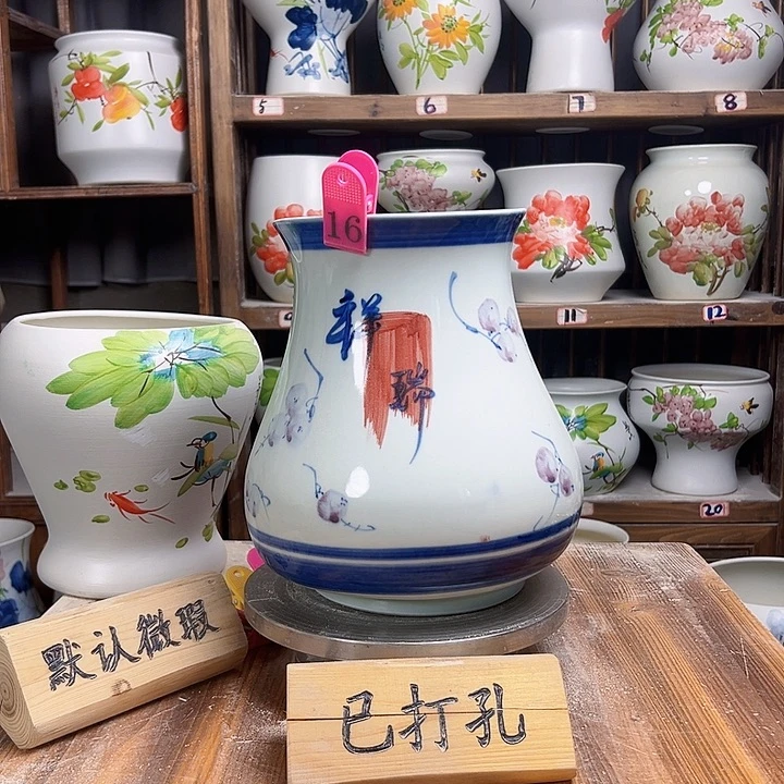 摆件16大微瑕新款陶瓷陶瓷