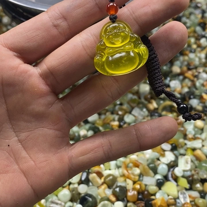 蛇纹石玉鱼缸石未镶嵌