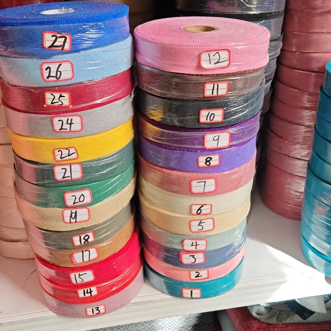 包边布条布料包边条滚边做鞋子斜纹包边条 三十米左右