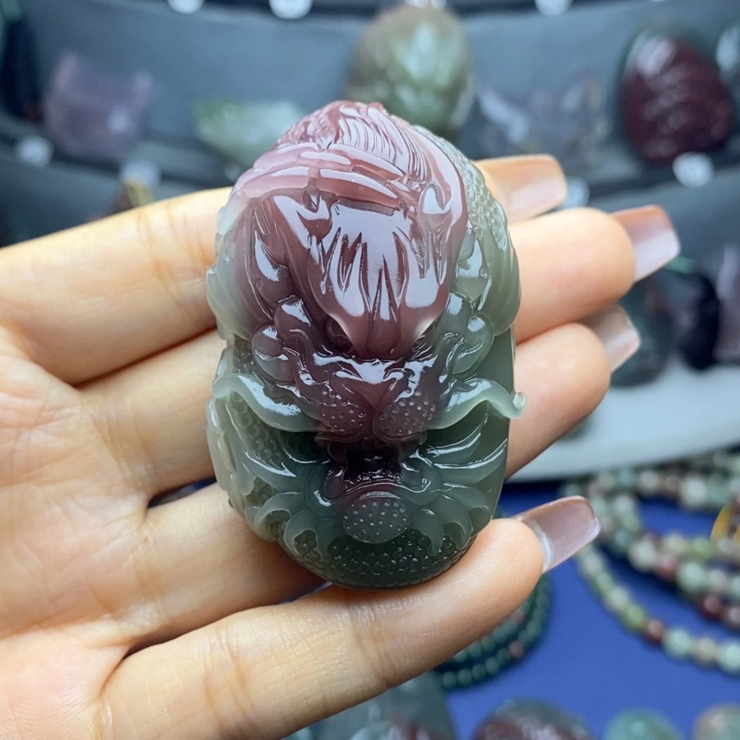 玛瑙/玉髓未镶嵌吊坠(不含链)