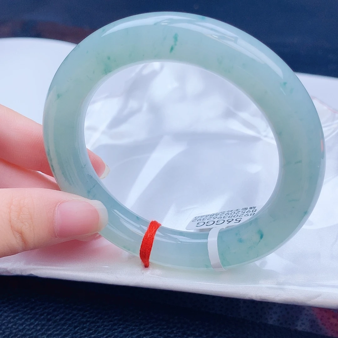 翡翠未镶嵌手镯缅甸天然翡翠a货手镯