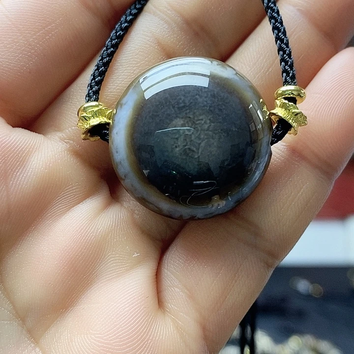 玛瑙/玉髓合金颈饰