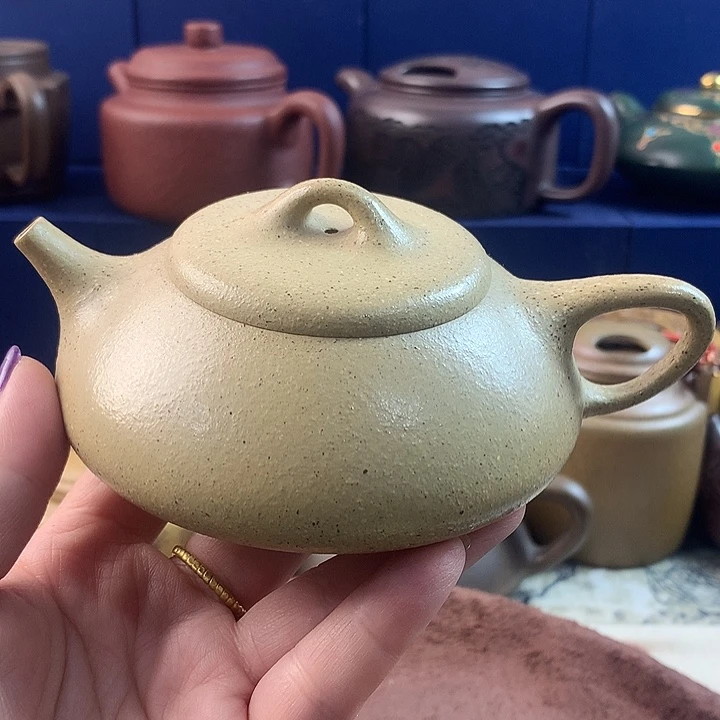 茶壶紫砂石瓢芝麻段泥