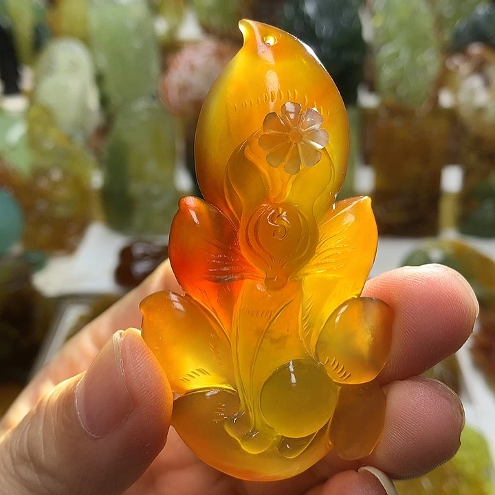 蛇纹石玉未镶嵌珠宝半成品