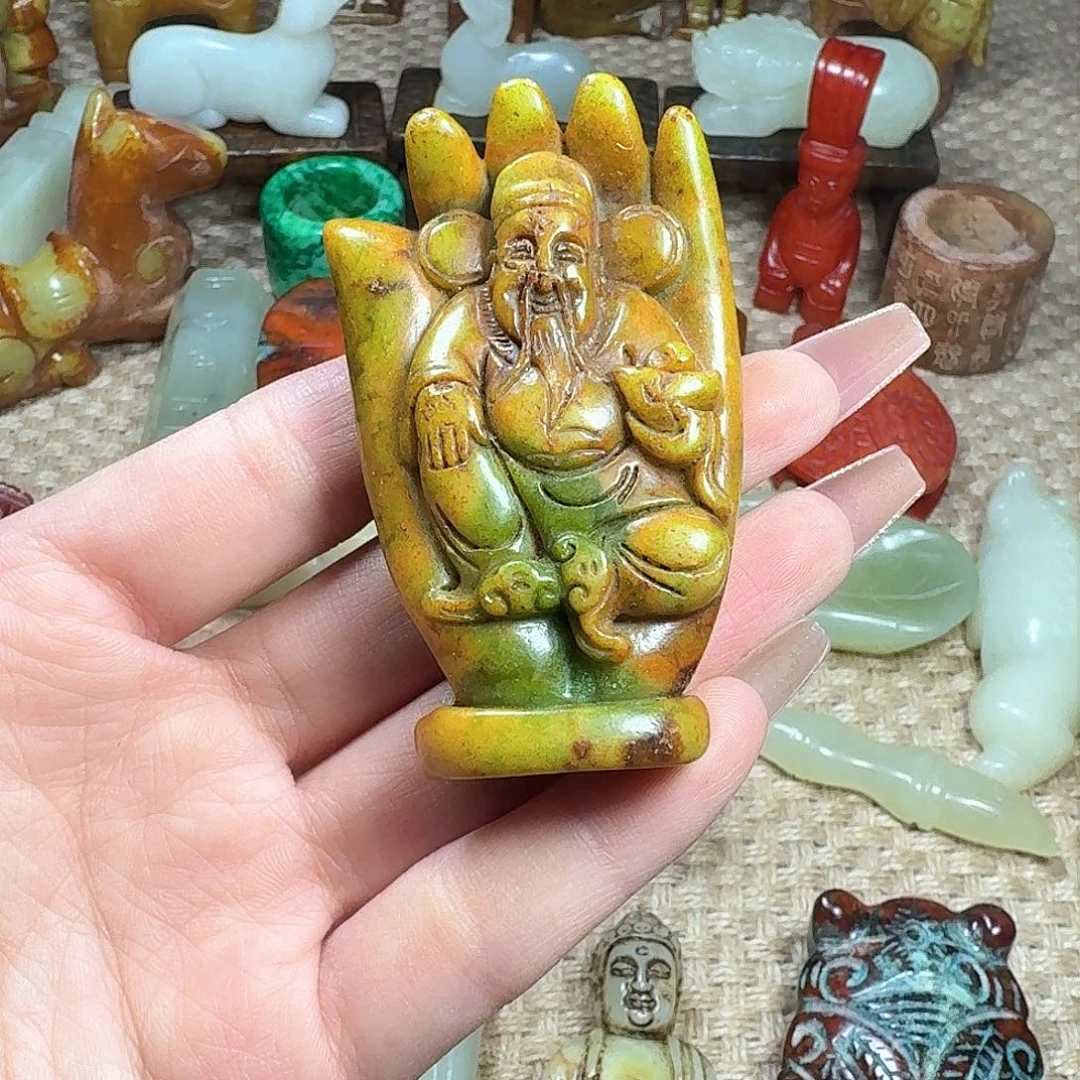 白玉菩提吊坠挂件