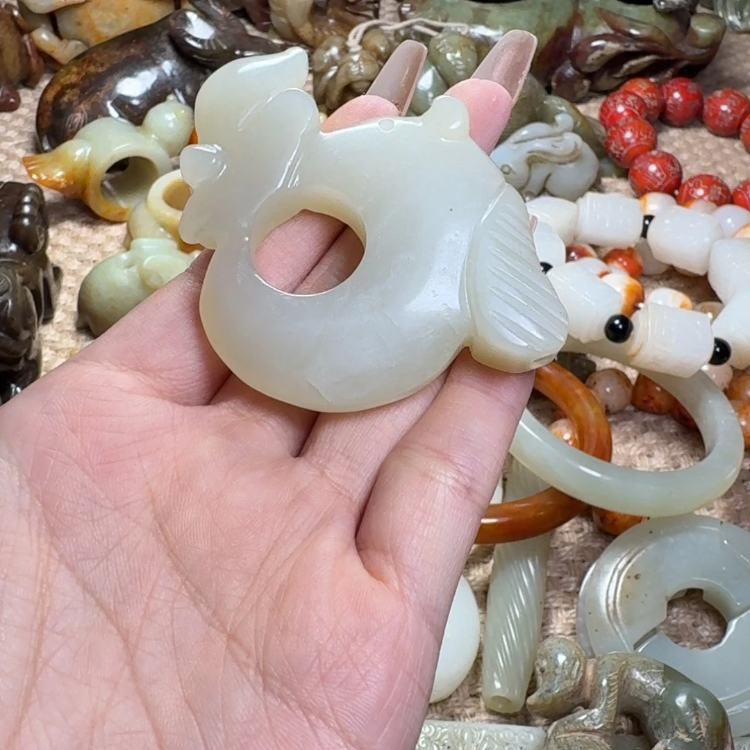 吊坠白玉菩提挂件