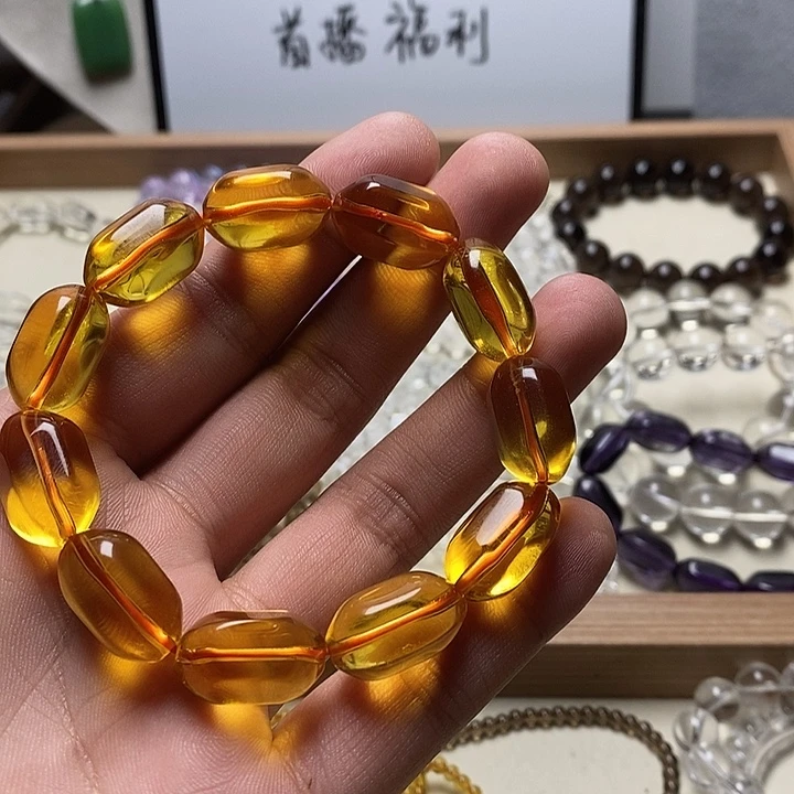 非金属卡20mm暴力黄糖果珠