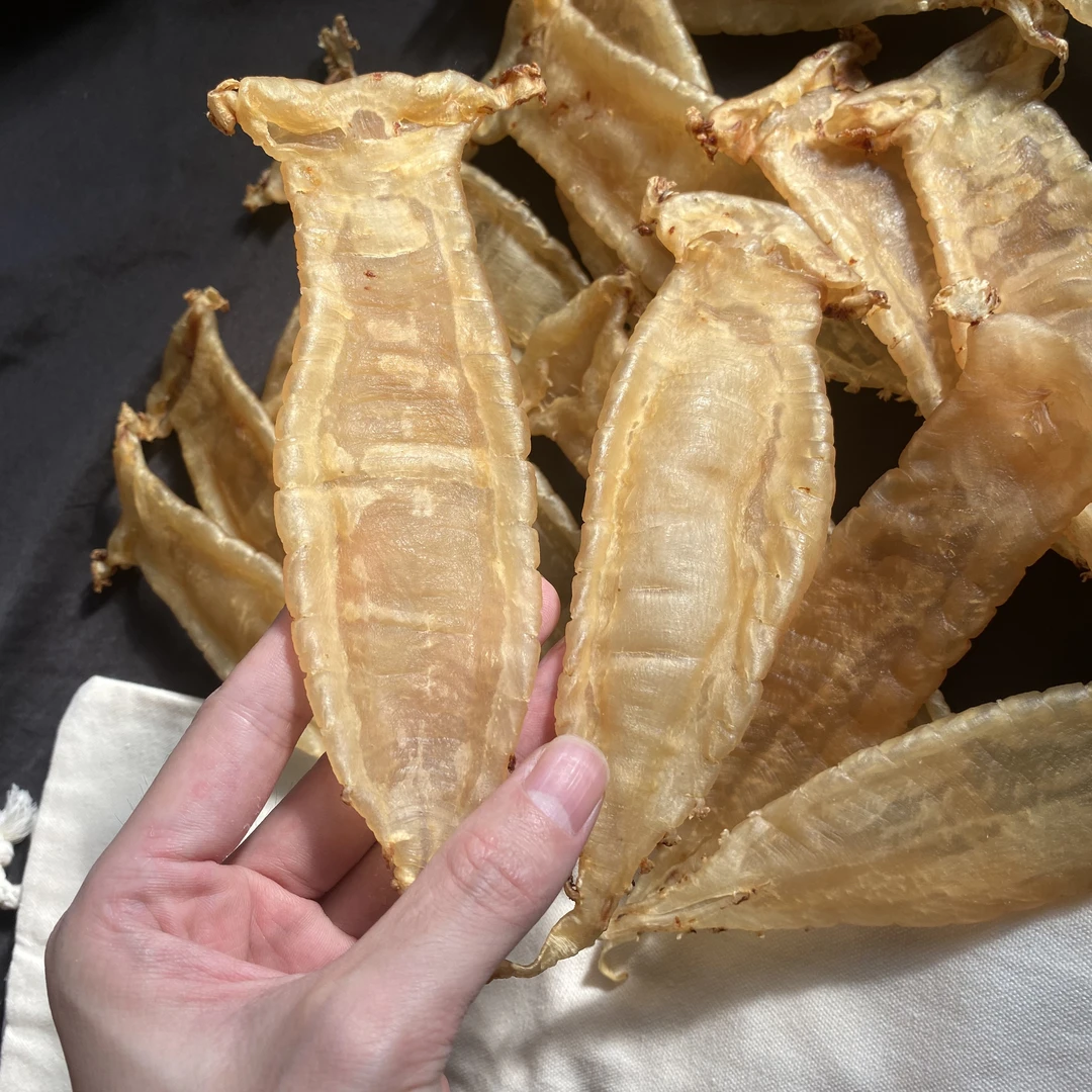 南澳自晒赤嘴鳘鱼胶孕期术后滋补佳品
