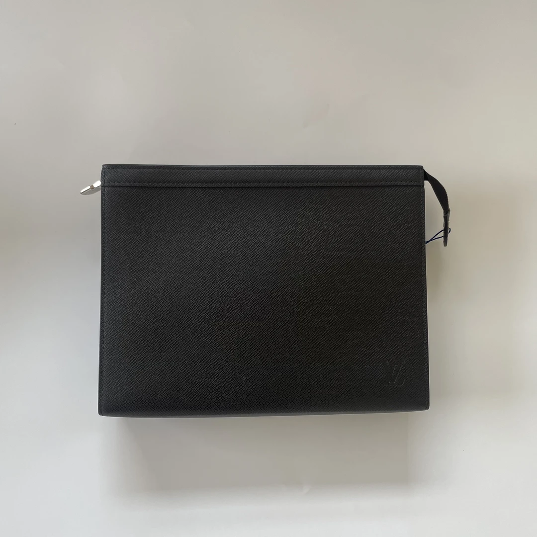 99新 LouisVuitton/路易威登 LV全皮手拿包159-27/20男士