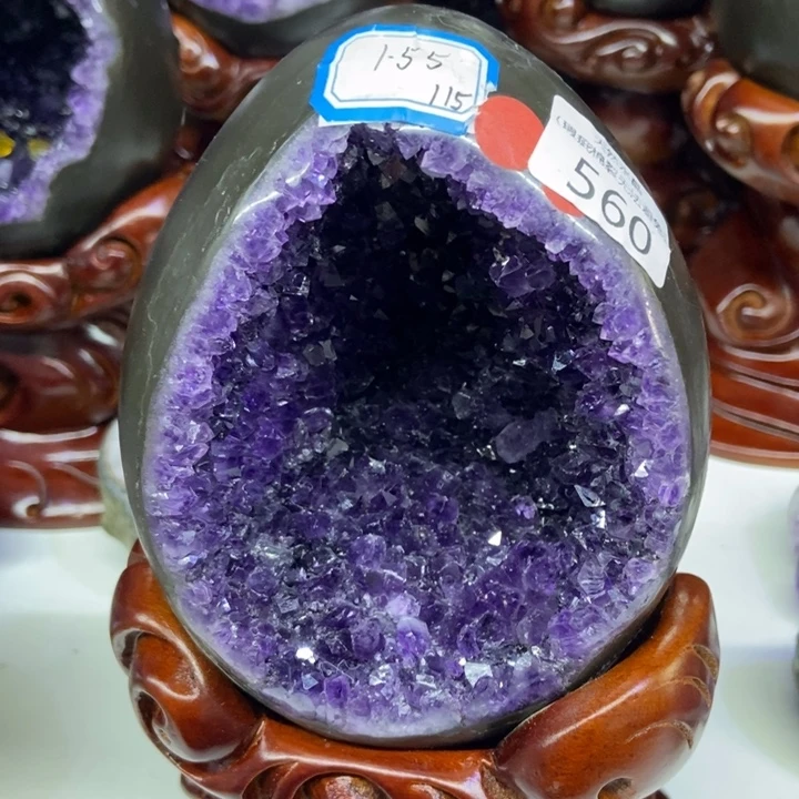 紫晶未镶嵌大型摆件（非配饰）清