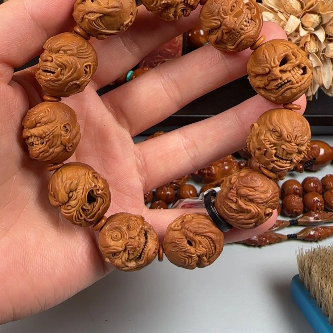 橄榄核手串/手链岩松 20向死而生