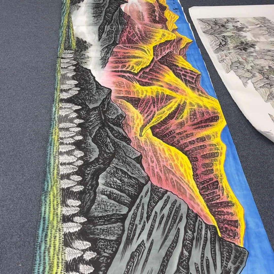 国画国画艺术纯手绘作品