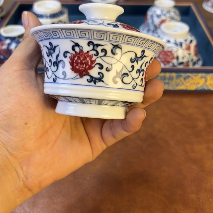 摆件景德镇手工手绘