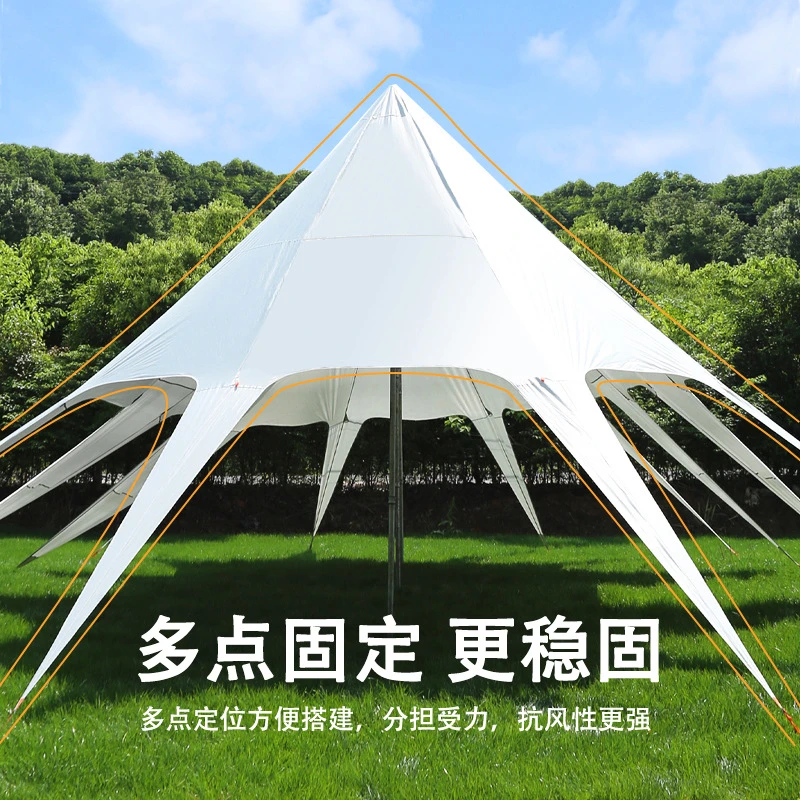 涤塔夫帐篷3-4双人自动人户外野营选购装备户外旅游