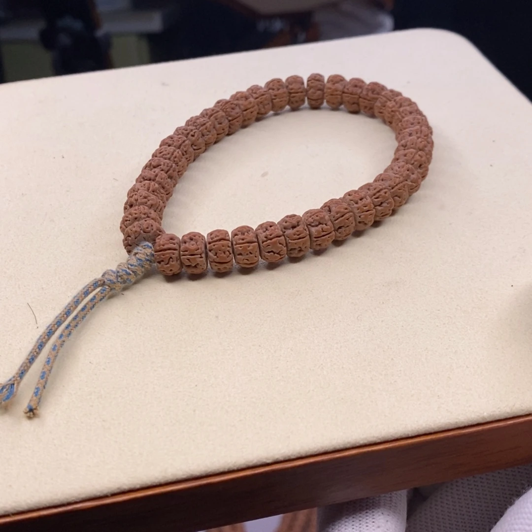 金刚菩提手串老树王龙切尺寸1.0