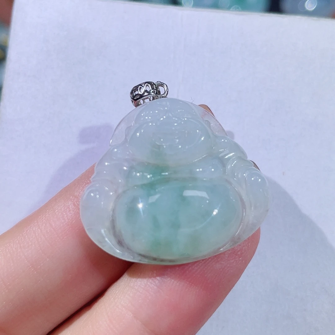 颈饰未镶嵌翡翠佛公