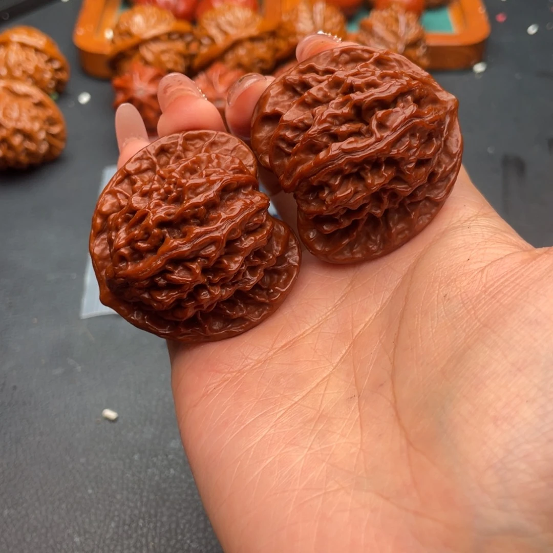 把件文玩核桃盘龙纹