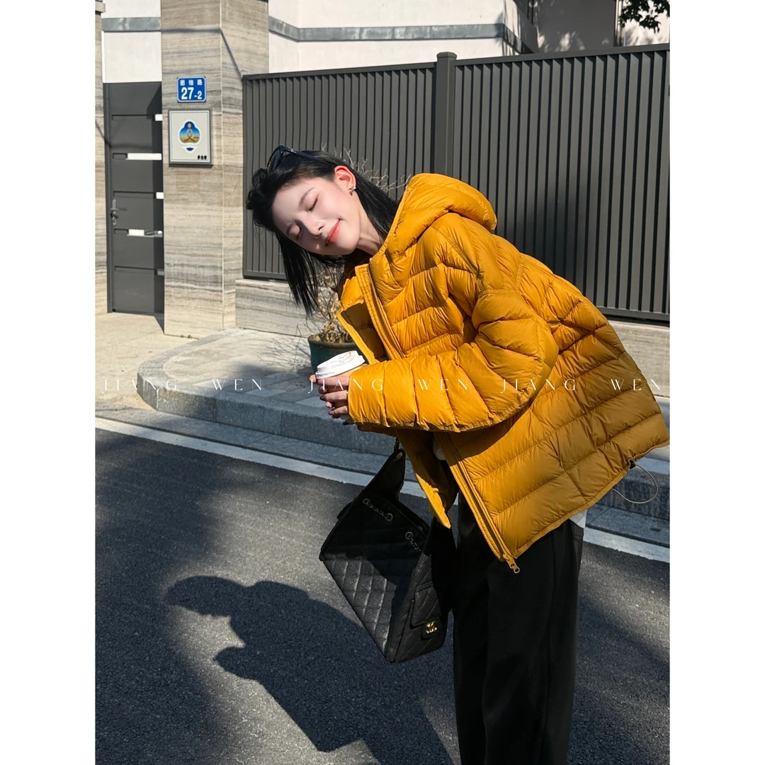 【排骨羽绒】姜雯 90白鸭绒龟背排骨羽绒服