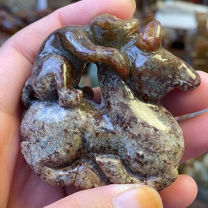 和田玉（糖玉）未镶嵌颈饰