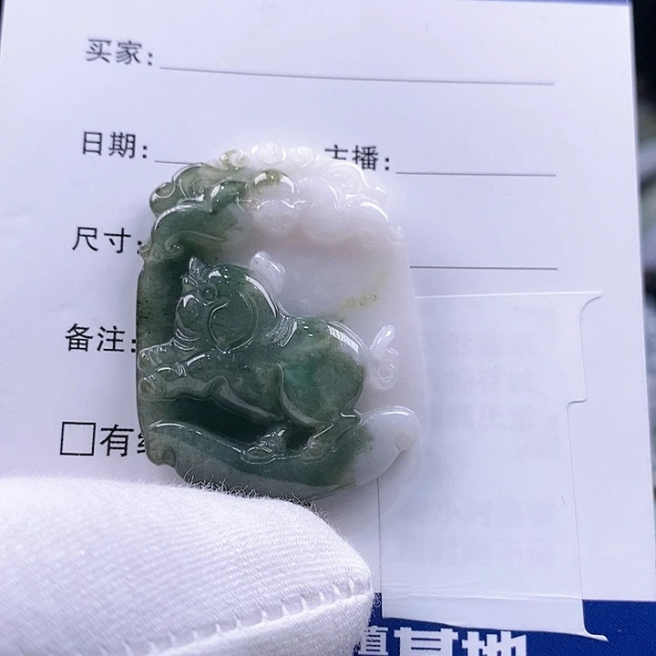翡翠颈饰未镶嵌牌子