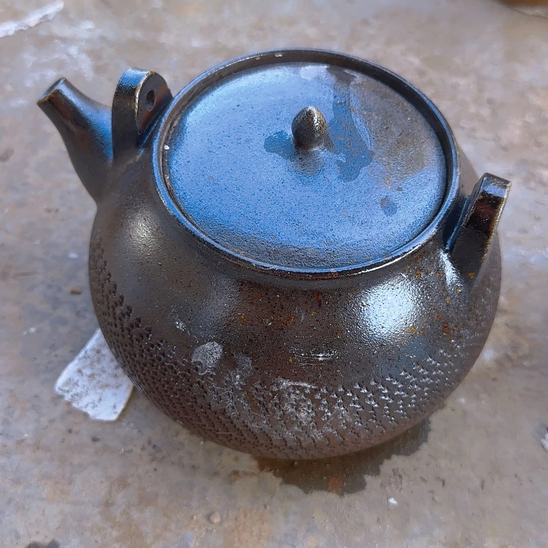 周*全品柴烧提梁壶煮茶壶