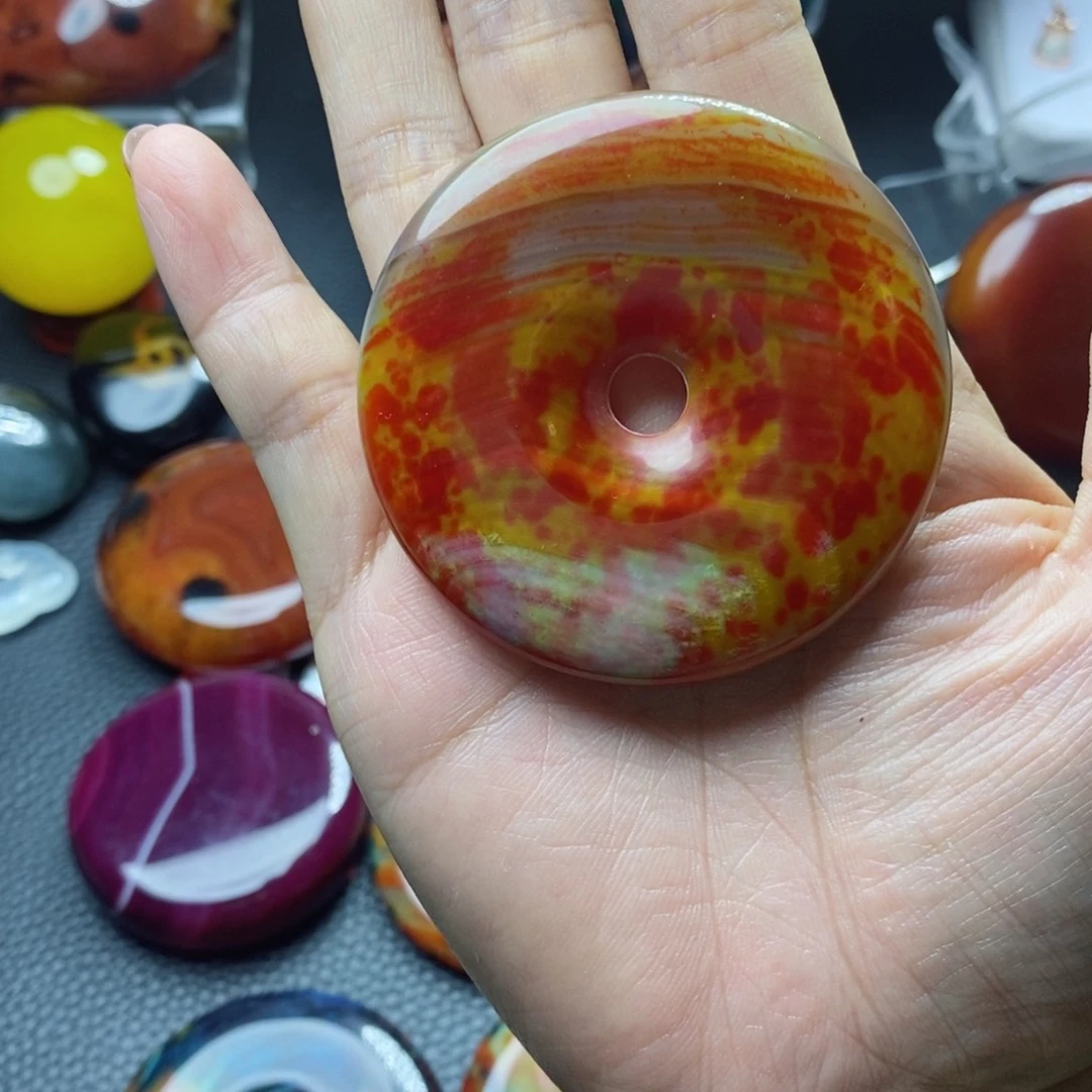 玛瑙/玉髓颈饰未镶嵌悦*