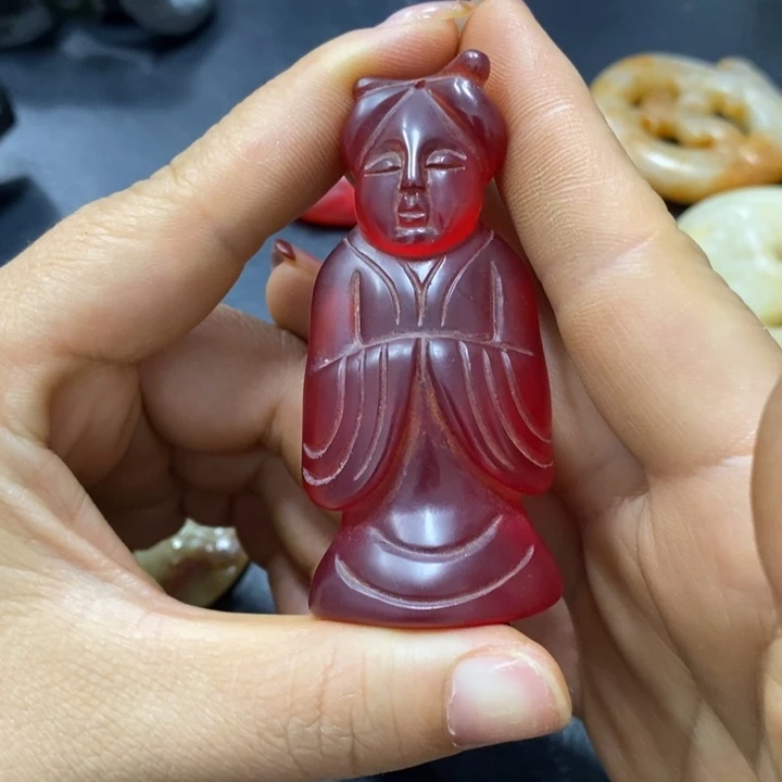 和田玉（糖玉）未镶嵌挂件