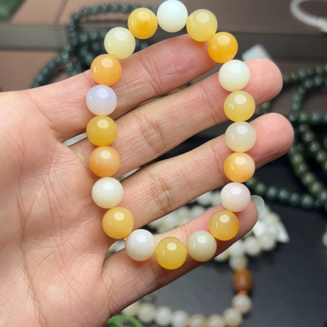 石英质玉手链未镶嵌