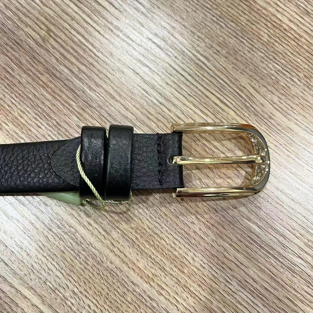 真皮女士腰带牛皮革时尚百搭细款皮带S31000274-5