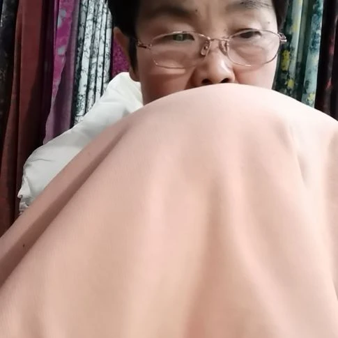 醋酸天丝羊绒杏色1.2米