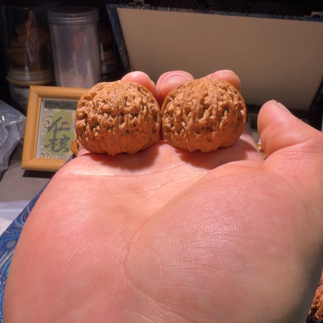 吊坠文玩核桃40全品磨盘25090514