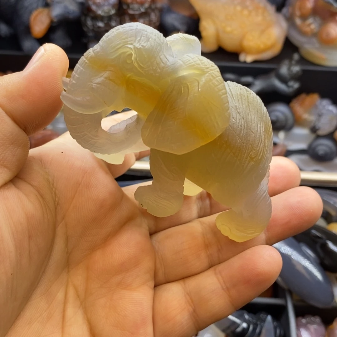 玛瑙/玉髓未镶嵌手玩摆件挂件走向成功