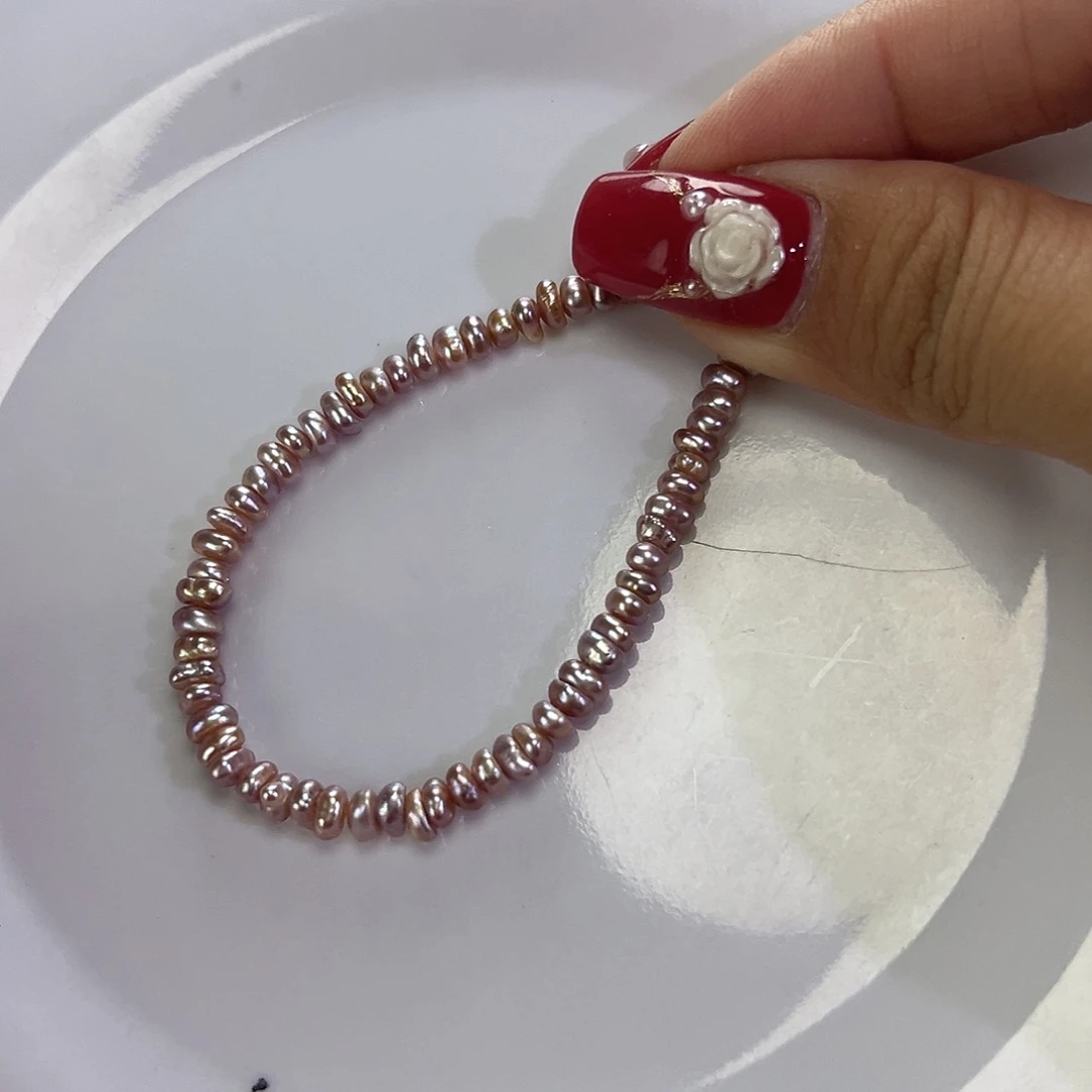 手绳淡水珍珠钛钢